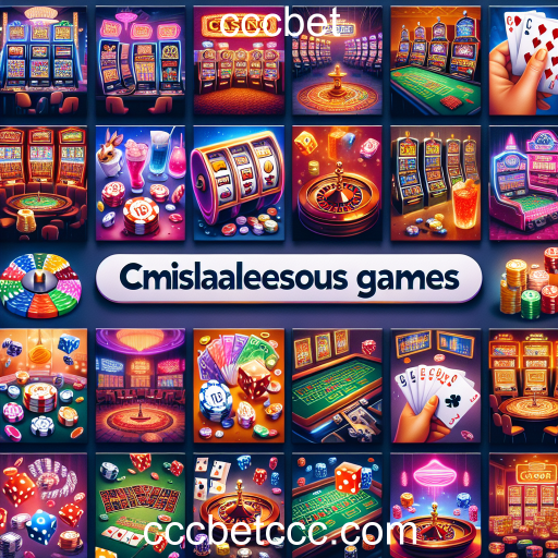Explore a Diversidade da Categoria 'Jogos Variados' no cccbet